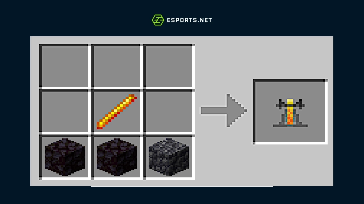 Construa um Suporte de Poções