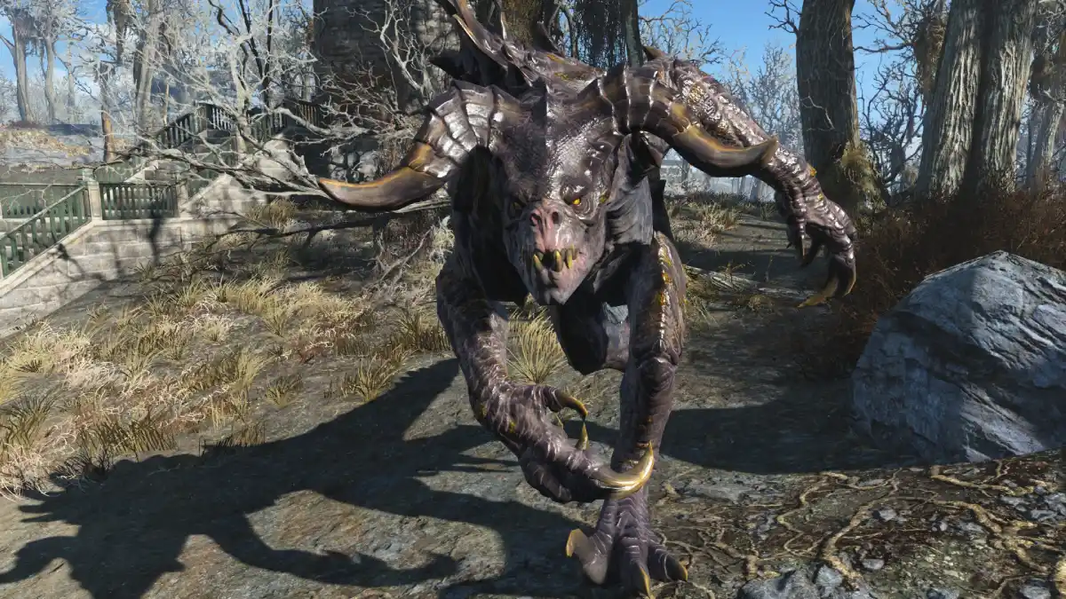 Deathclaw (Destroçador) no jogo Fallout 4