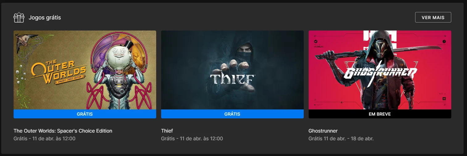 outer worlds gratis epic