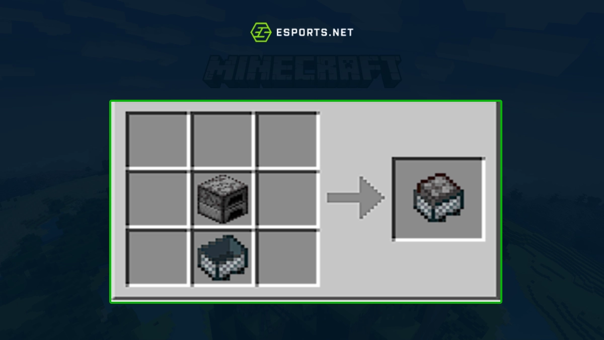 Receita para Carrinho com Fornalha no Minecraft