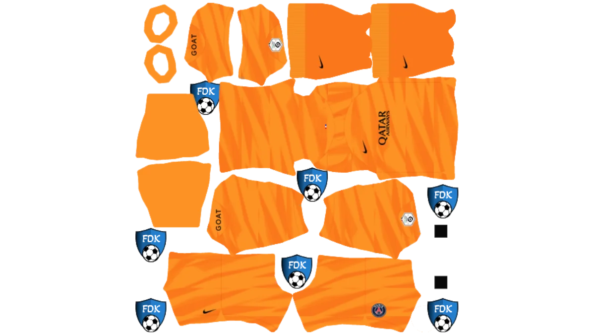 Kit do PSG para Dream League Soccer