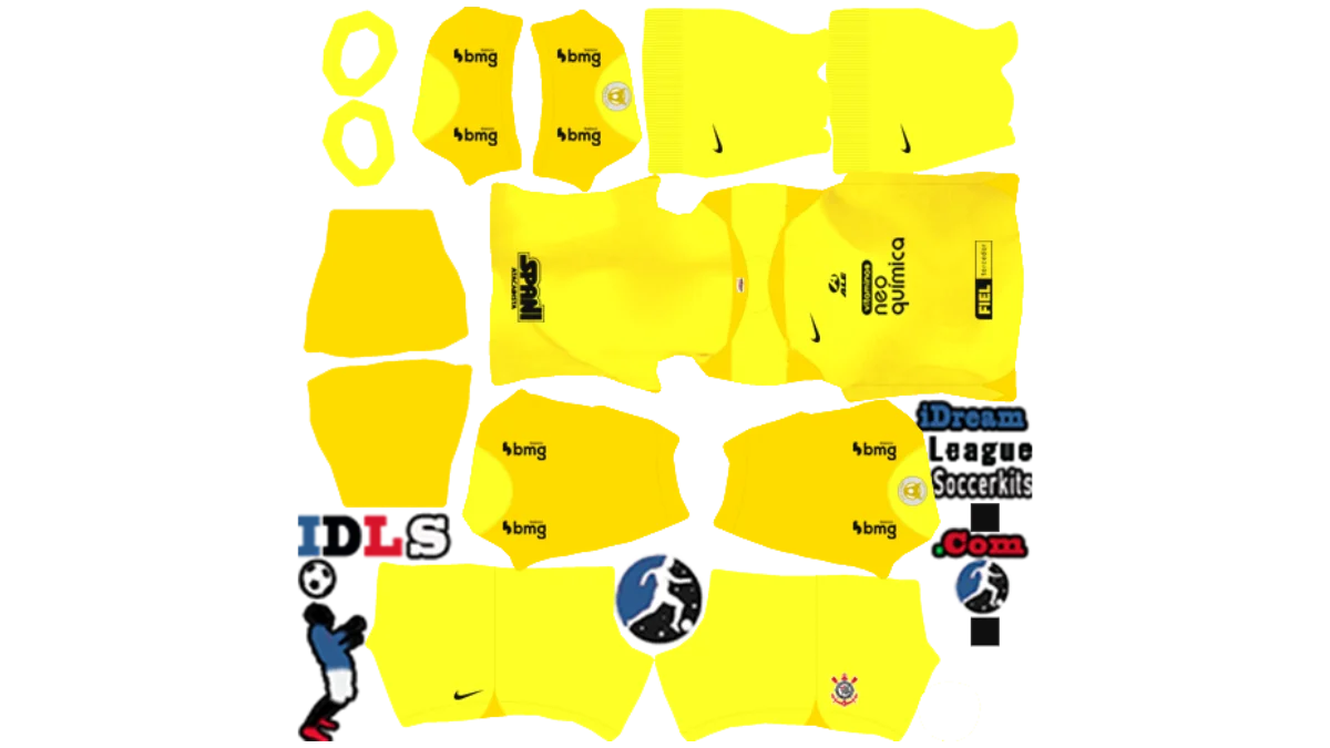 Kit do Corinthians no Dream League Soccer