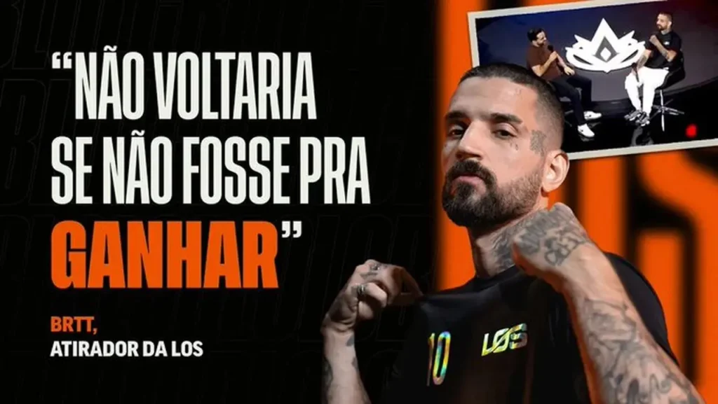 brTT, o novo atirado da LOS, prometendo um impacto grande no CBLOL