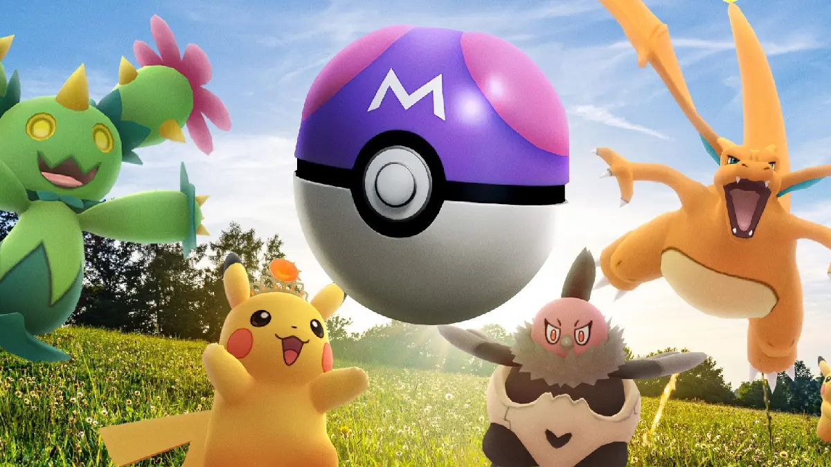 Master Ball no e Pokémons no Pokémon GO