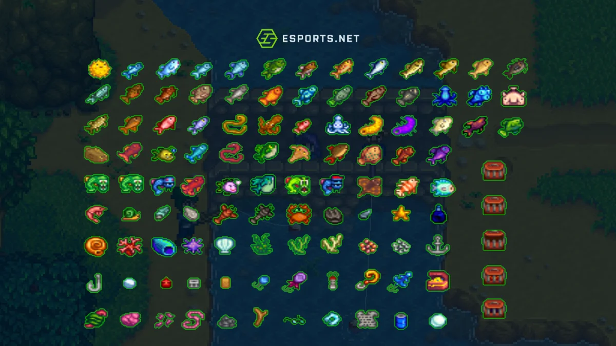 Peixes de Verão no Stardew Valley