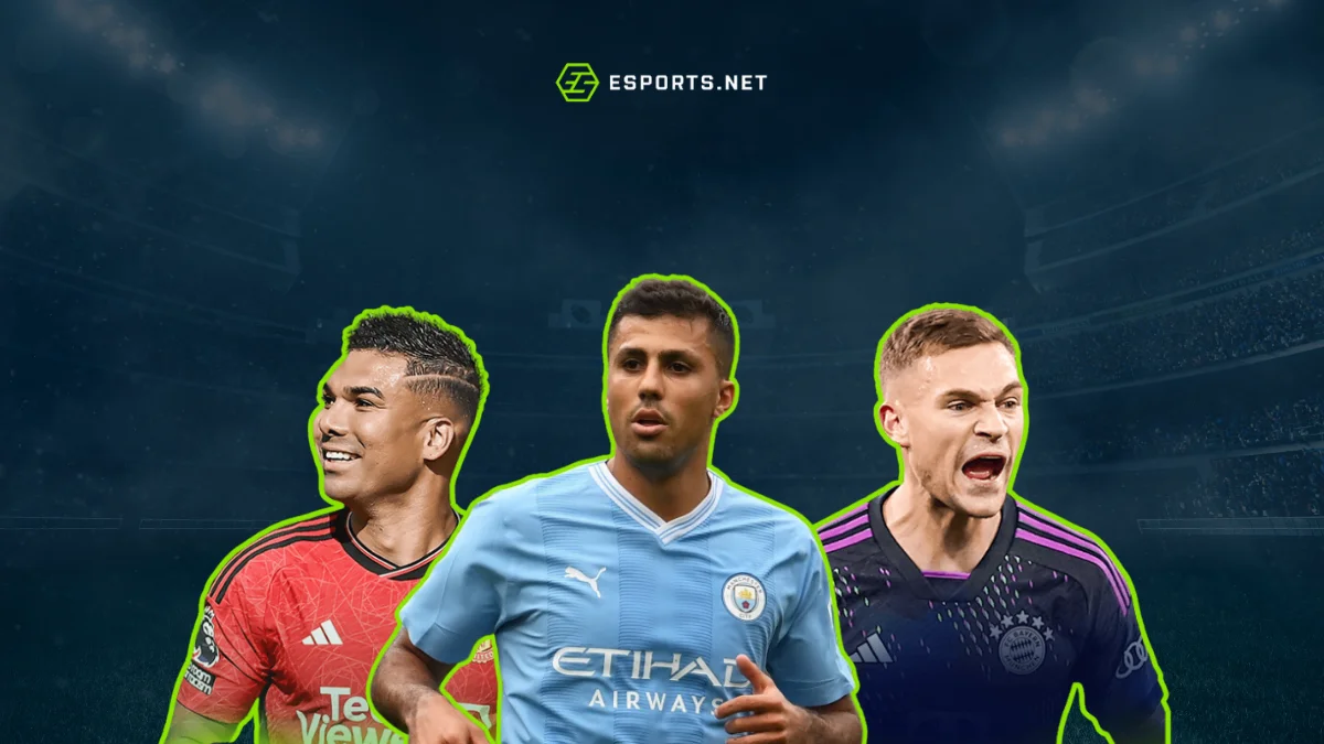 Melhores volantes do EA FC 24