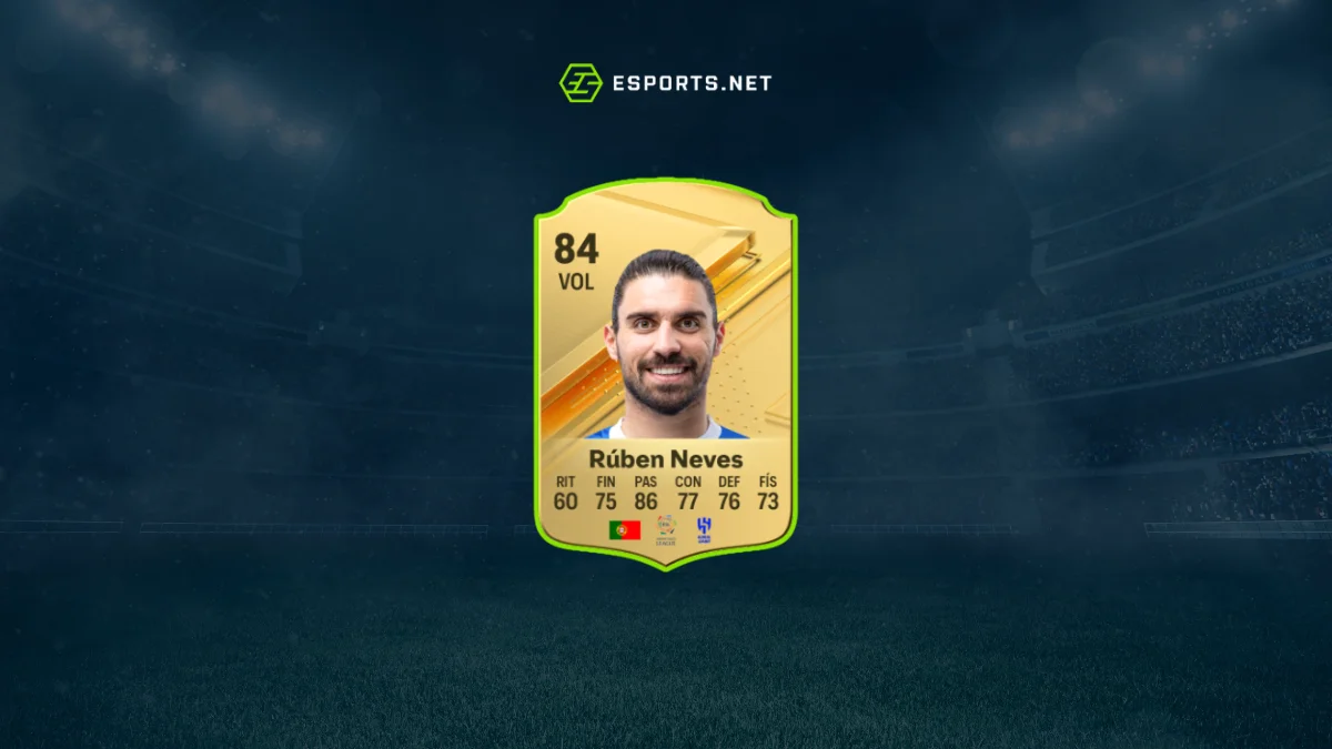 Melhores volantes do EA FC 24 - Ruben Neves