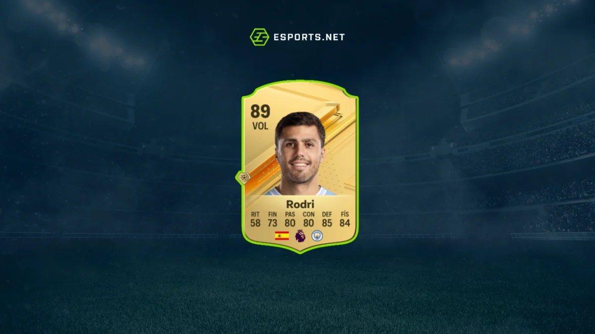 Melhores volantes do EA FC 24 - Rodri