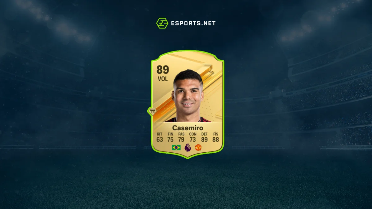 Melhores volantes do EA FC 24 - Casemiro