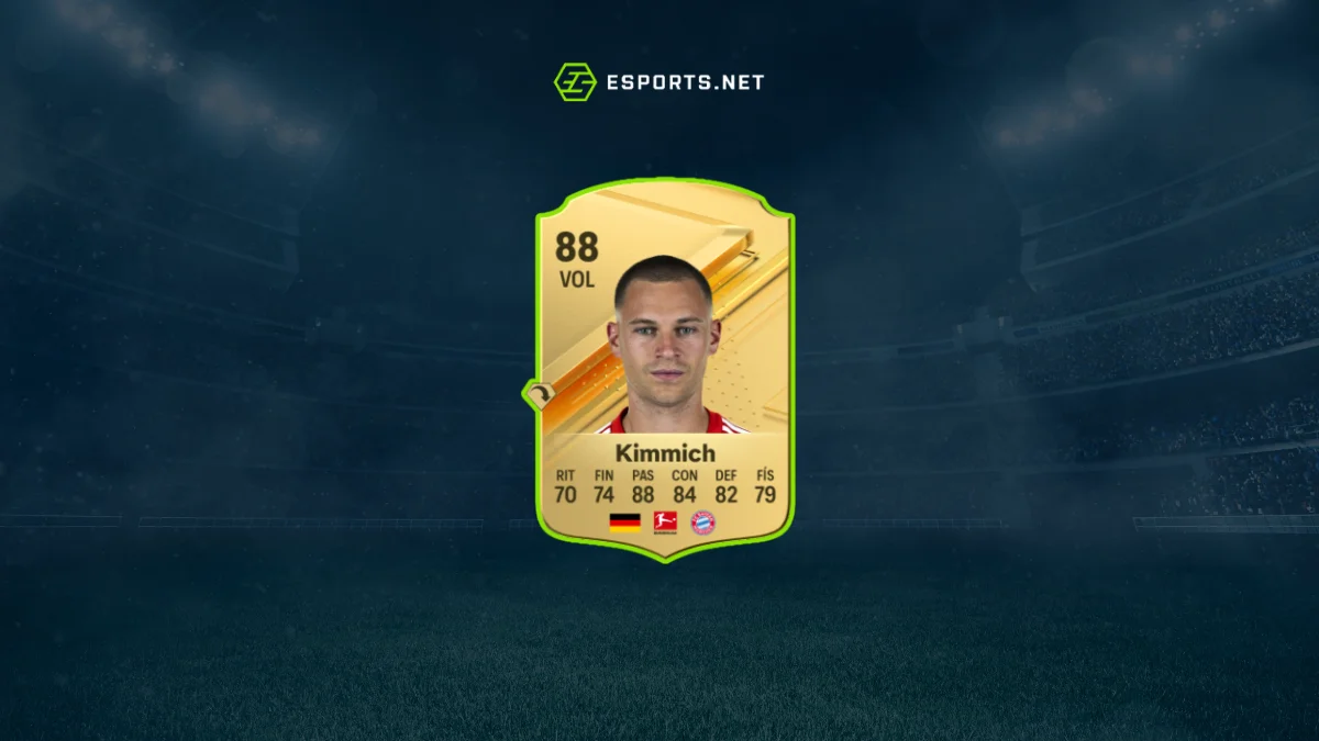 Melhores volantes do EA FC 24 - Joshua Kimmich