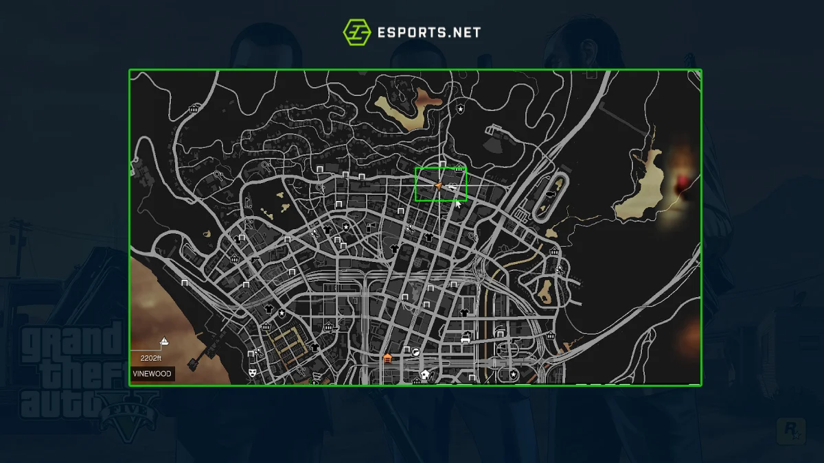 Onde fica o banco no GTA 5