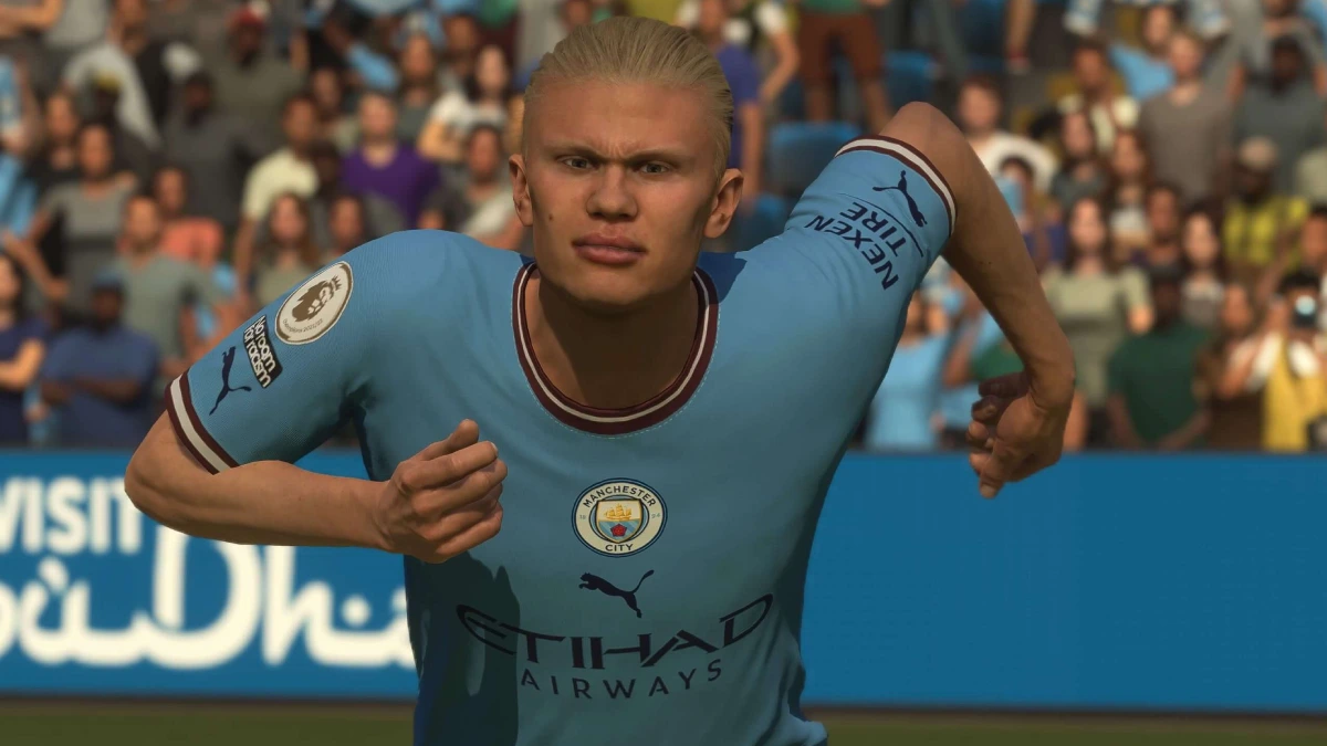 Jogadores que mais evoluem no EA FC 24 - Erling Haaland