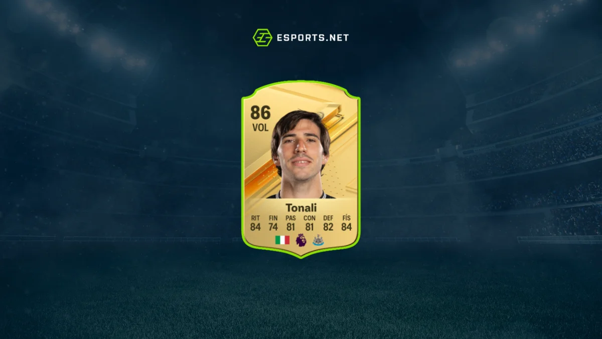 Melhores volantes do EA FC 24 - Sandro Tonali