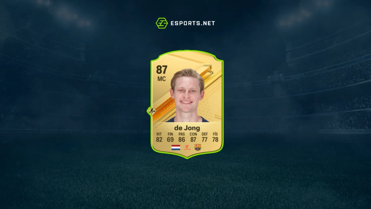 Melhores MC do EA FC 24 - Frenkie de Jong