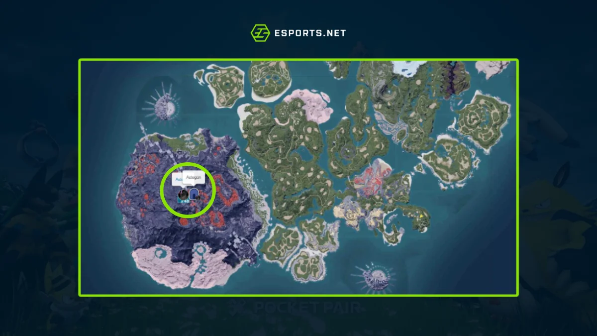 Localização do Astegon