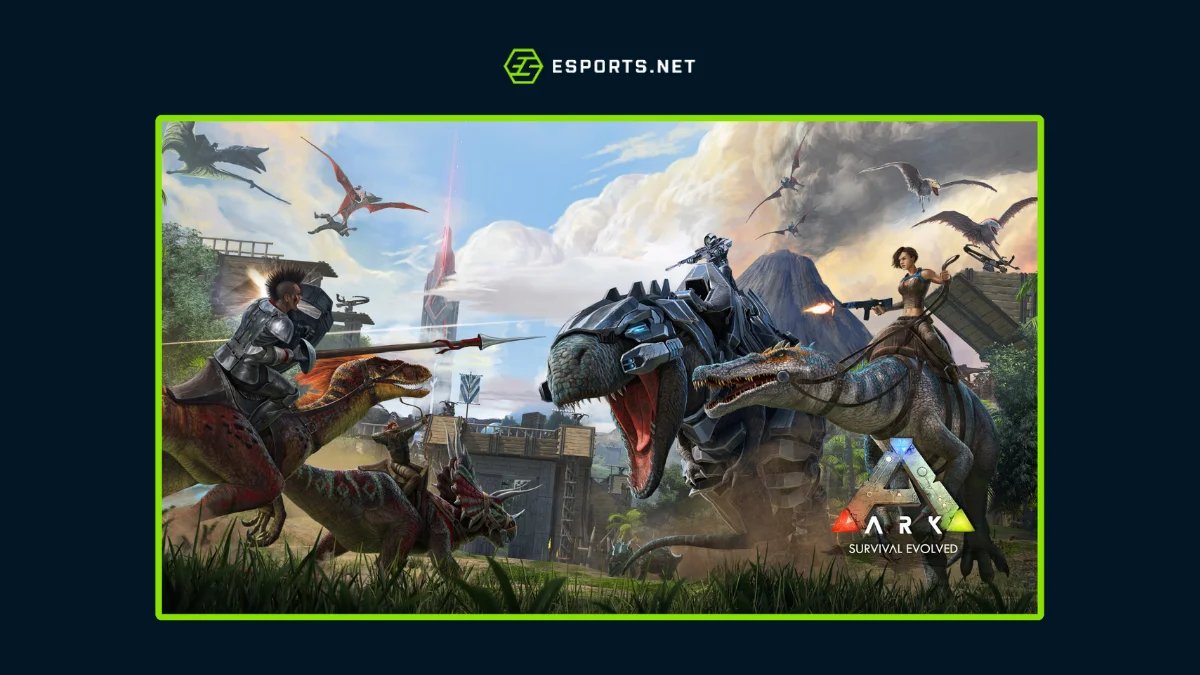 Melhores jogos co-op para até 4 jogadores - ARK Survival Evolved