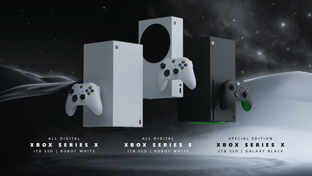 Três novos modelos para o Xbox