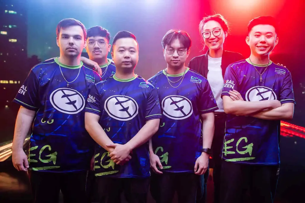 Equipe da Evil Geniuses completa, no VCT Américas 2024