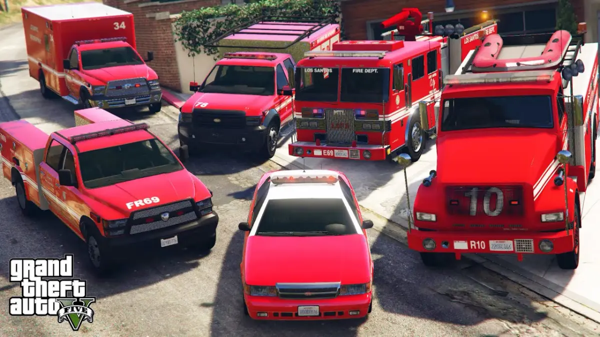 Onde fica o Corpo de Bombeiros no GTA 5