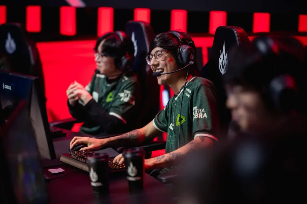 Tinows, mid laner da LOUD e o Destaque da Partida, pelo CBLOL 2024