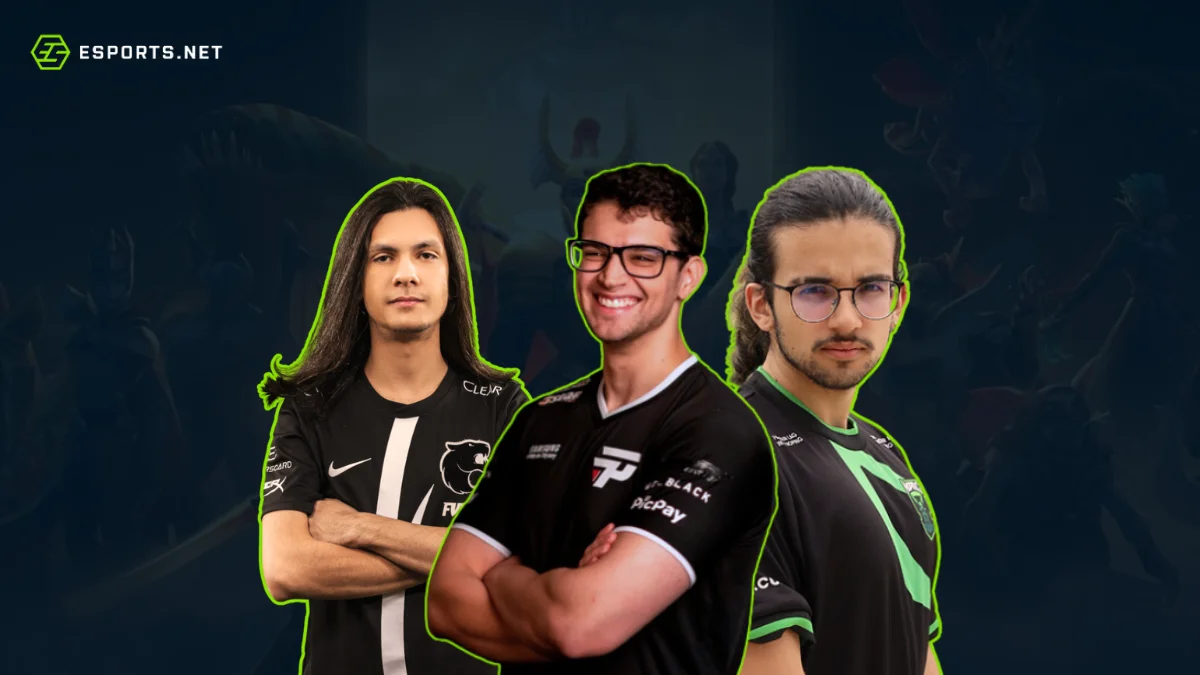 os melhores jogadores de Dota 2 do Brasil