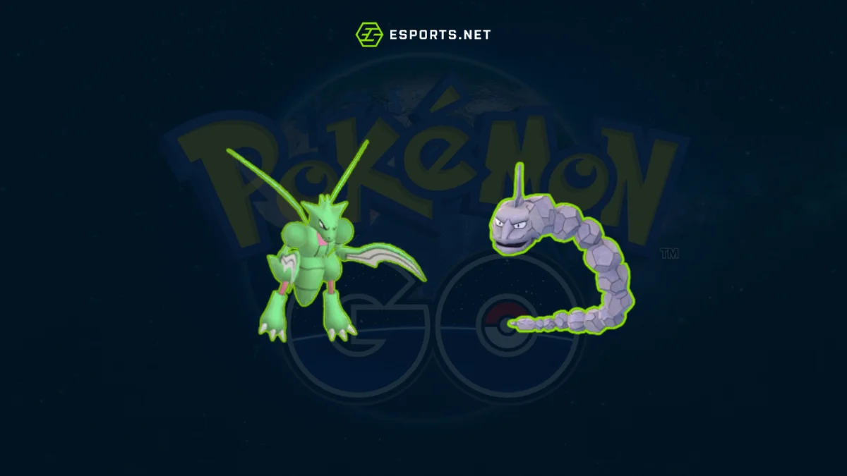 Pokémon GO Onix e Scyther
