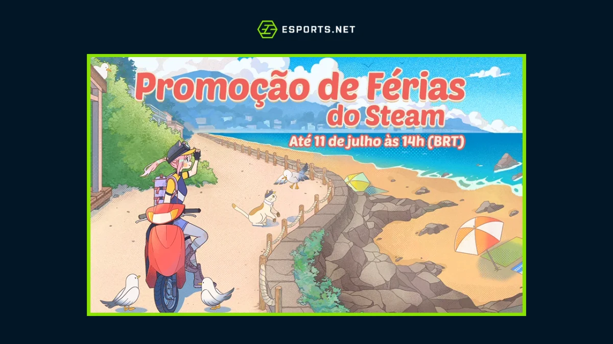 Promoção de férias da Steam