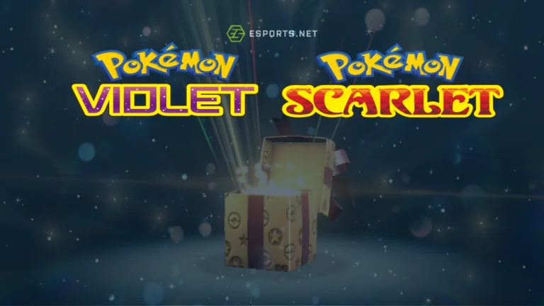 Códigos Mistery Gifts Pokémon Scarlett e Violet 2024