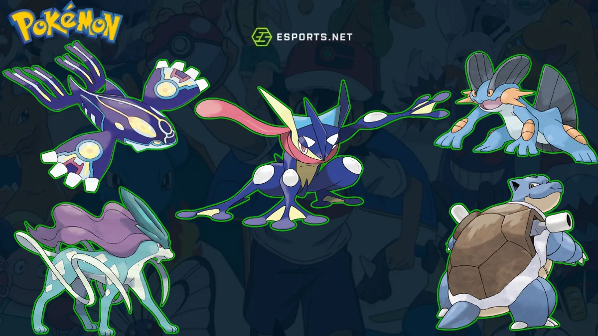 Vantagens e fraquezas do tipo Água em Pokémon