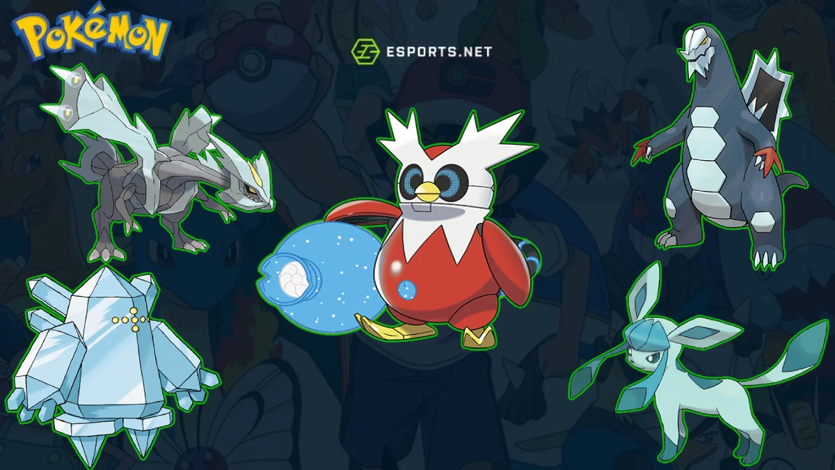 Vantagens e fraquezas do tipo Gelo em Pokémon