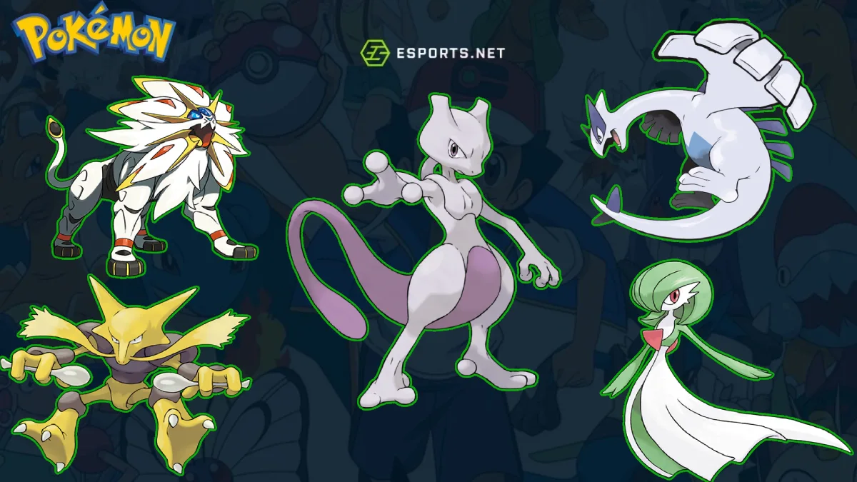Vantagens e fraquezas do tipo Psíquico em Pokémon