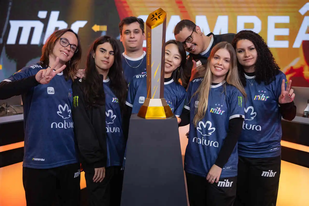 MIBR, a equipe campeã da segunda etapa do VCT Game Changers 2024