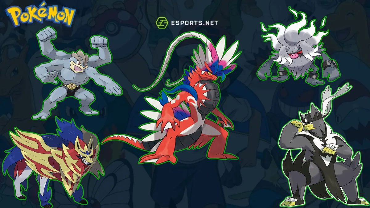 Vantagens e fraquezas do tipo Lutador em Pokémon