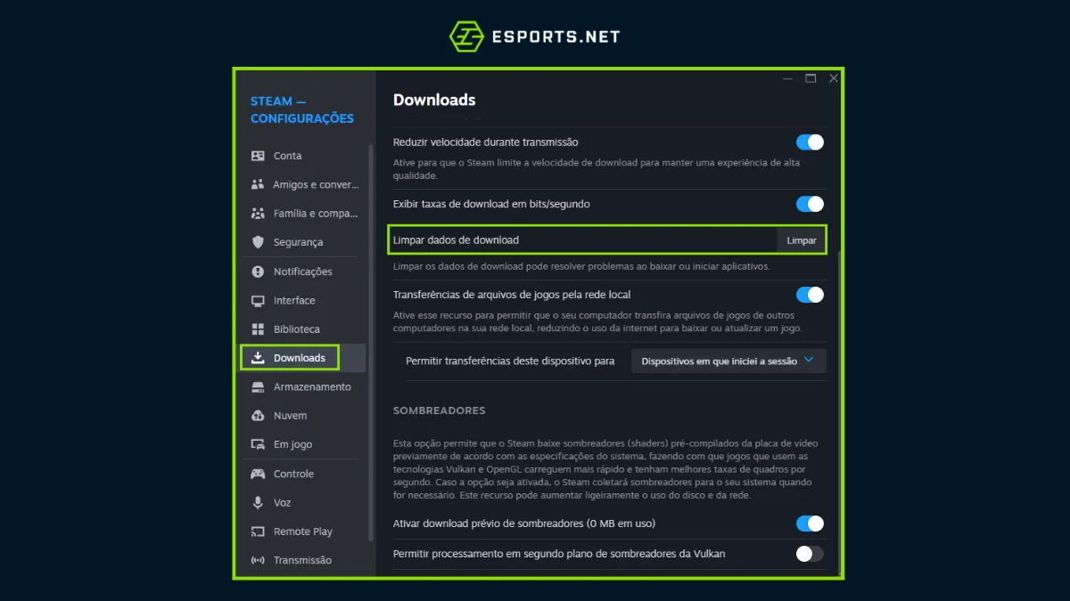 Jogo da Steam não abre