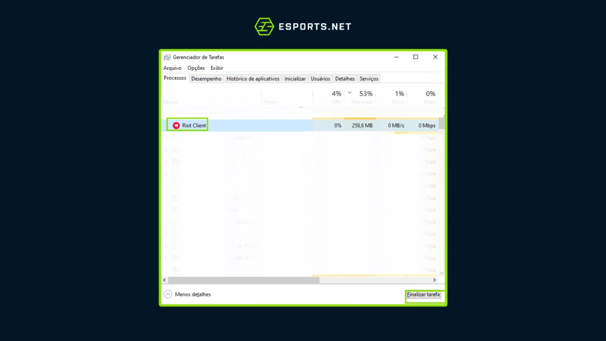 League of Legends não abre