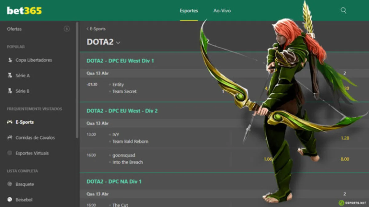 Como apostar em Dota 2