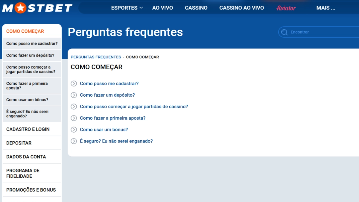 Análise completa Mostbet Apostas