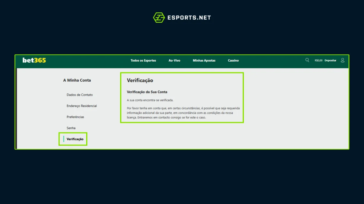 Como sacar na bet365?