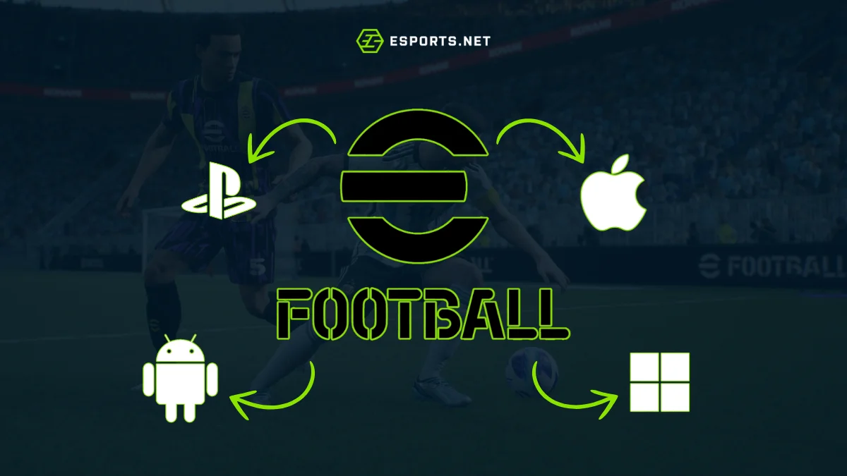 eFootball tem crossplay?