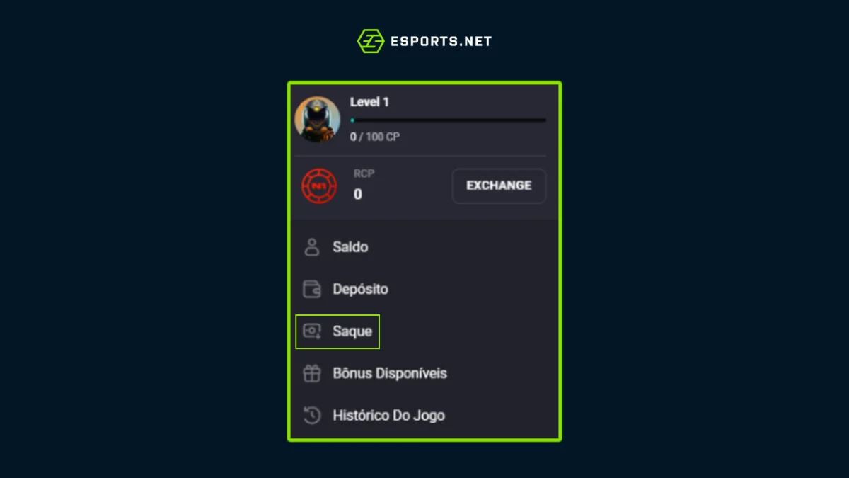 Como sacar na N1bet?