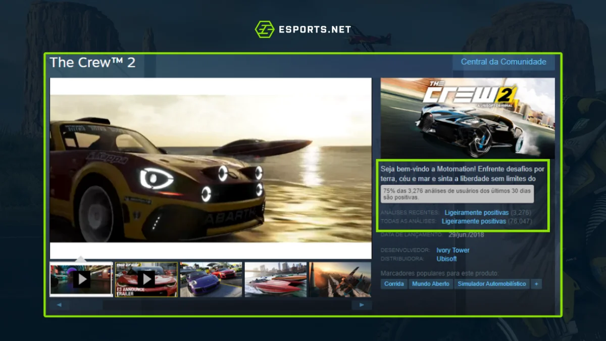 The Crew 2 vale a pena?