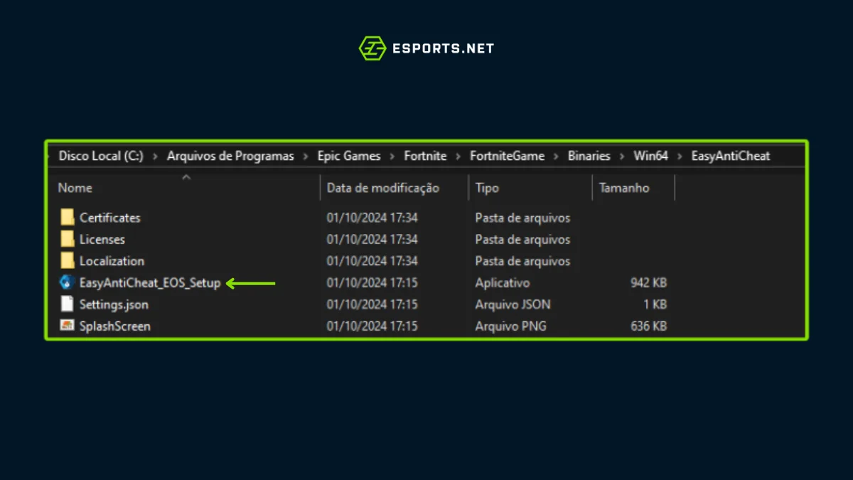 O Fortnite não abre