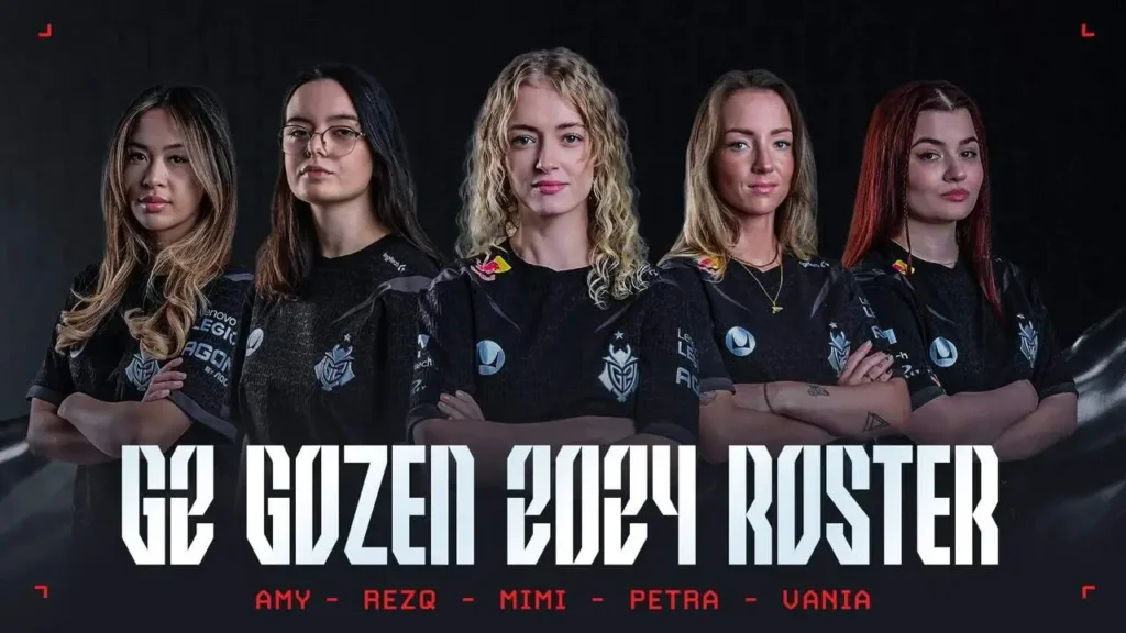 Equipe da G2 Gozen de 2024