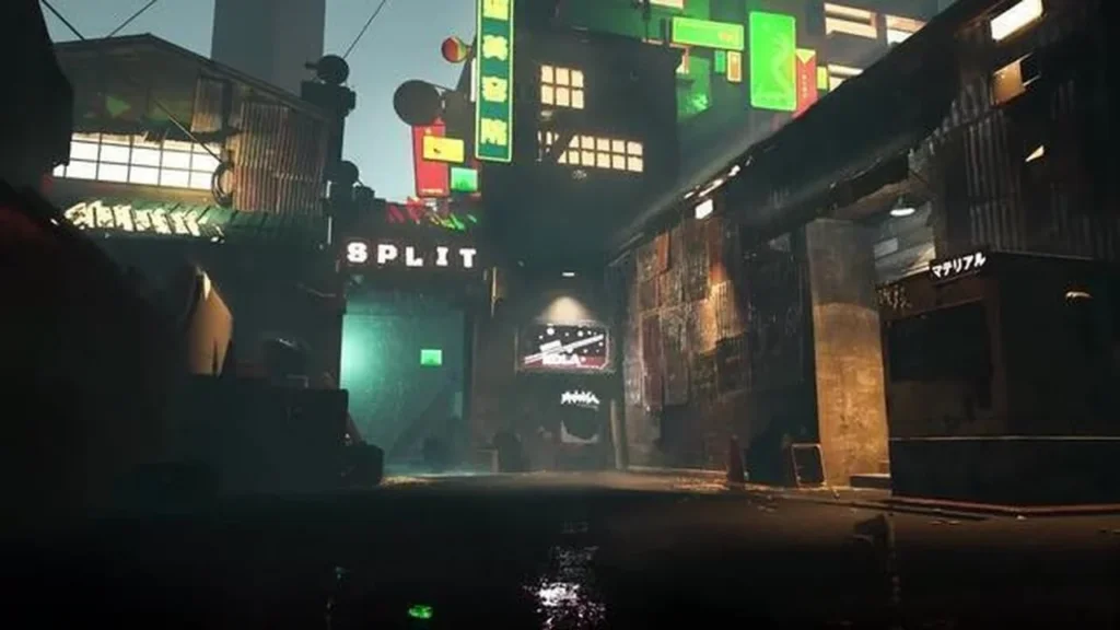 Recriação, por um fã, do mapa Split, do VALORANT, na Unreal Engine 5