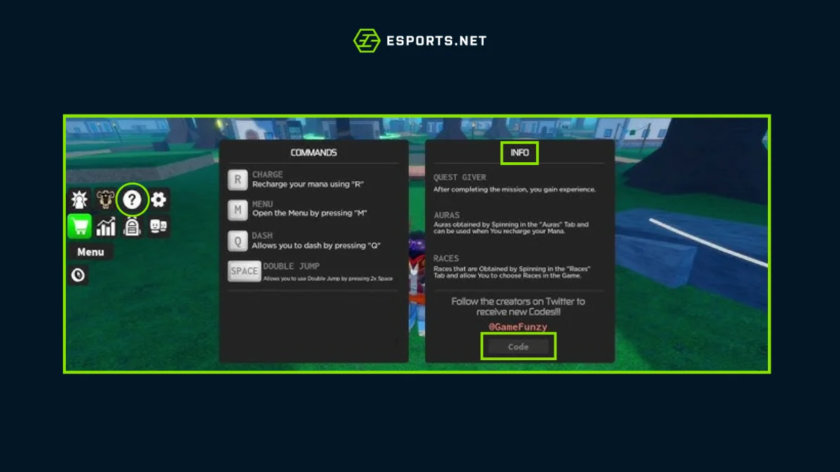 Códigos ativos Grimoires Era