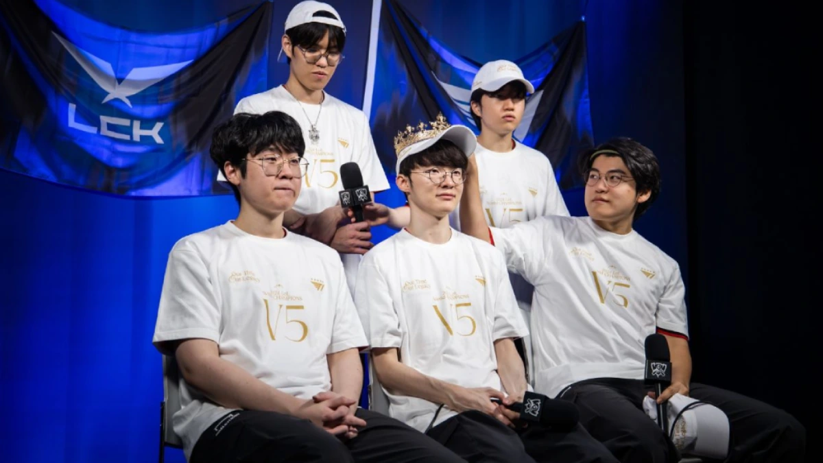 T1 escolhe skins do Mundial 2024