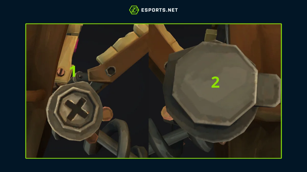 Primeiro tire o parafuso X e depois o liso