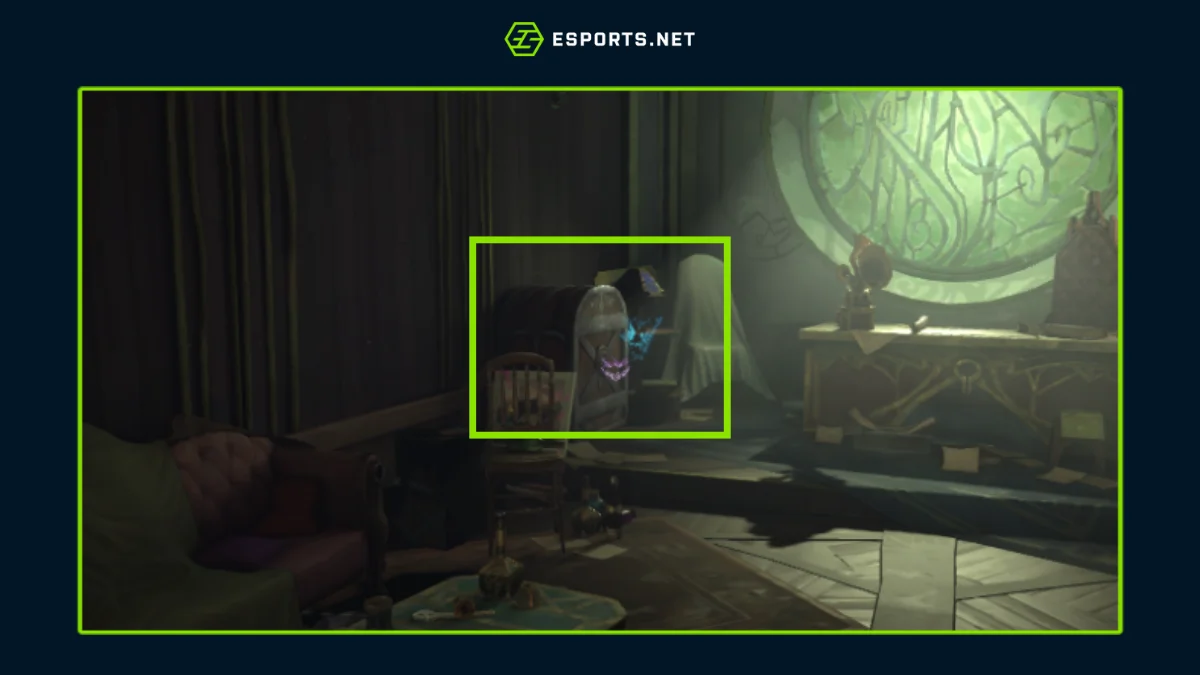 Abra o cofre no escritório de Silco