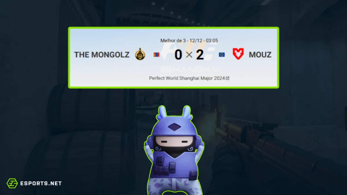 MOUZ sofre mas vence The MongolZ