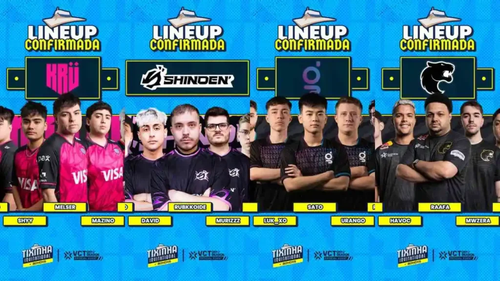 Equipes do grupo A
